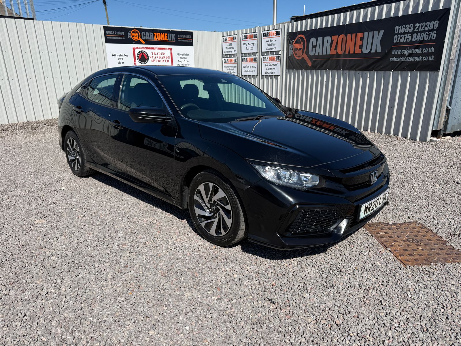 2020 Honda Civic 1.0 VTEC Turbo SE Hatchback 5dr Petrol Manual Euro 6 (s/s) (126 ps)