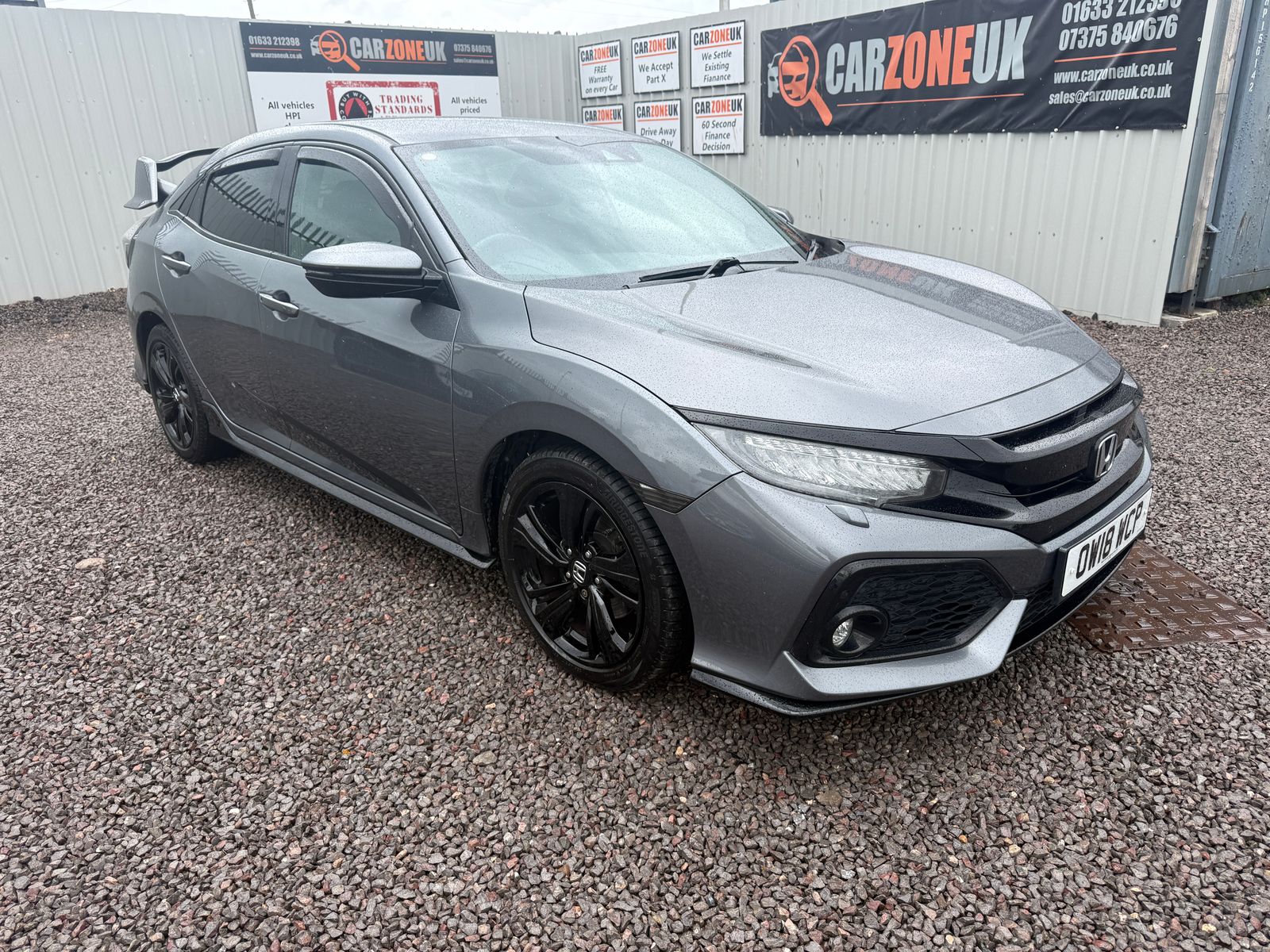 2018 Honda Civic 1.5 VTEC Turbo GPF Sport Hatchback 5dr Petrol Manual Euro 6 (s/s) (182 ps)