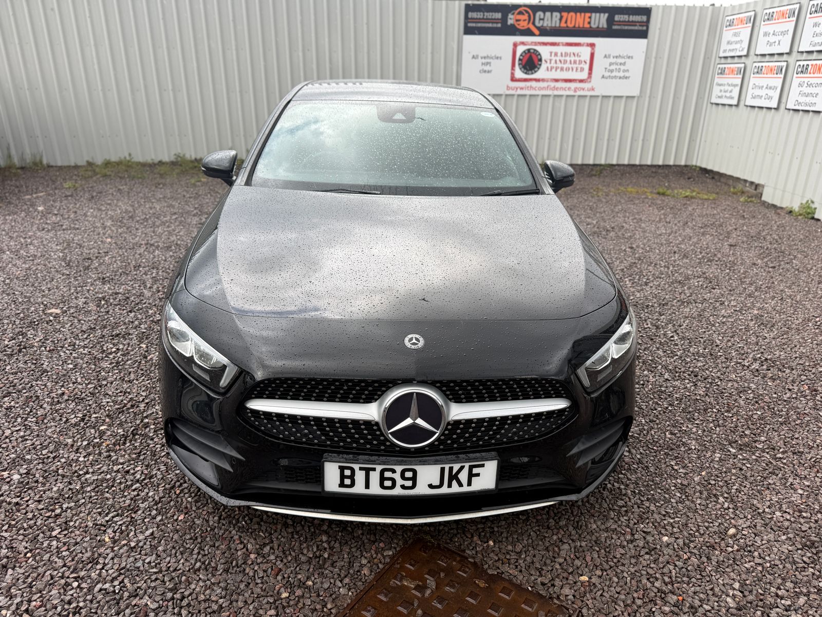 2020 Mercedes-Benz A Class 1.3 A180 AMG Line (Executive) Hatchback 5dr Petrol Manual Euro 6 (s/s) (136 ps), exterior view 3