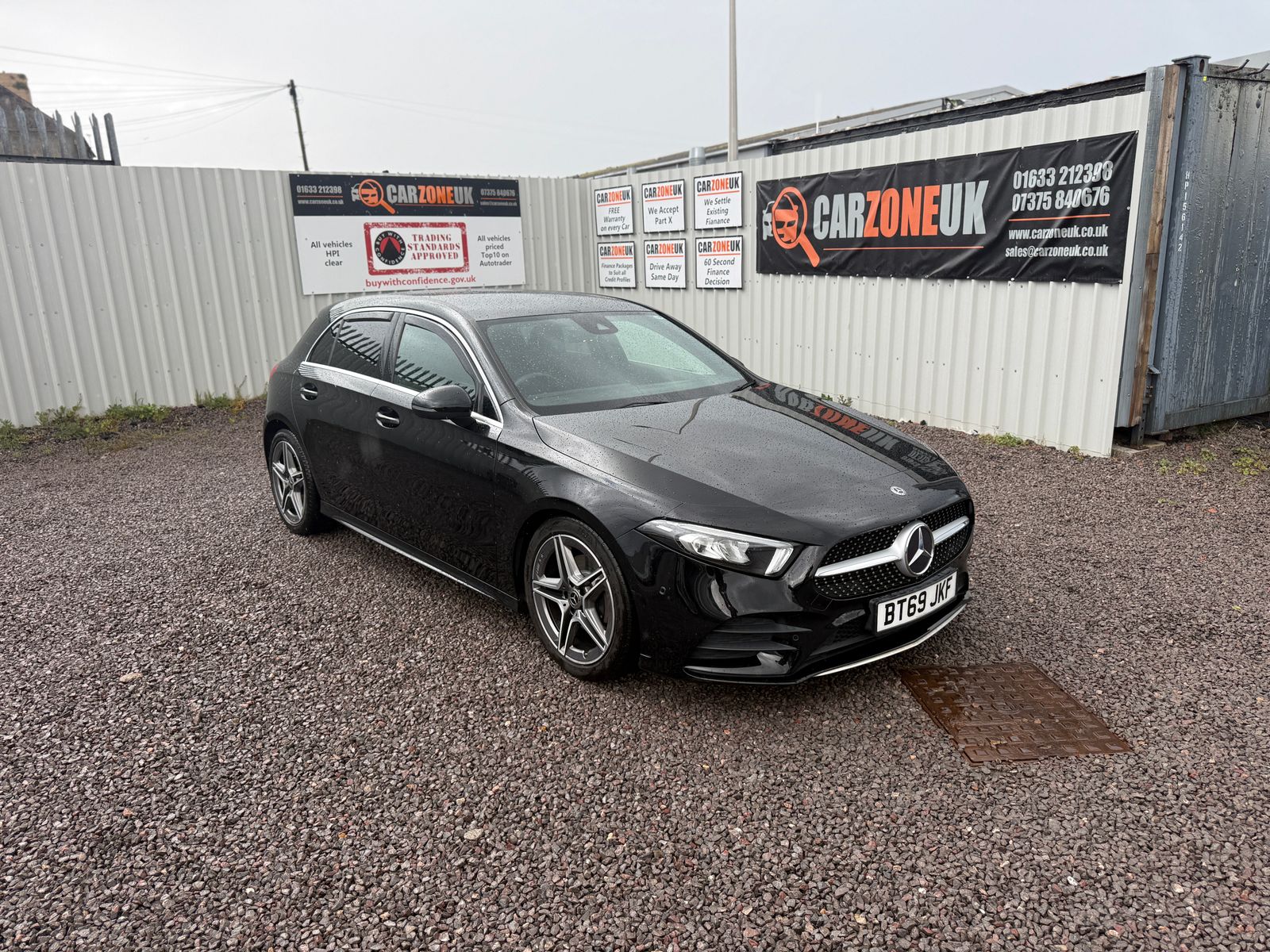 2020 Mercedes-Benz A Class 1.3 A180 AMG Line (Executive) Hatchback 5dr Petrol Manual Euro 6 (s/s) (136 ps), exterior view 2