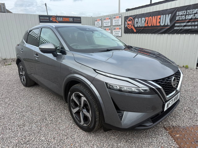 Grey 2021 Nissan Qashqai Hatchback Front-wheel drive Manual