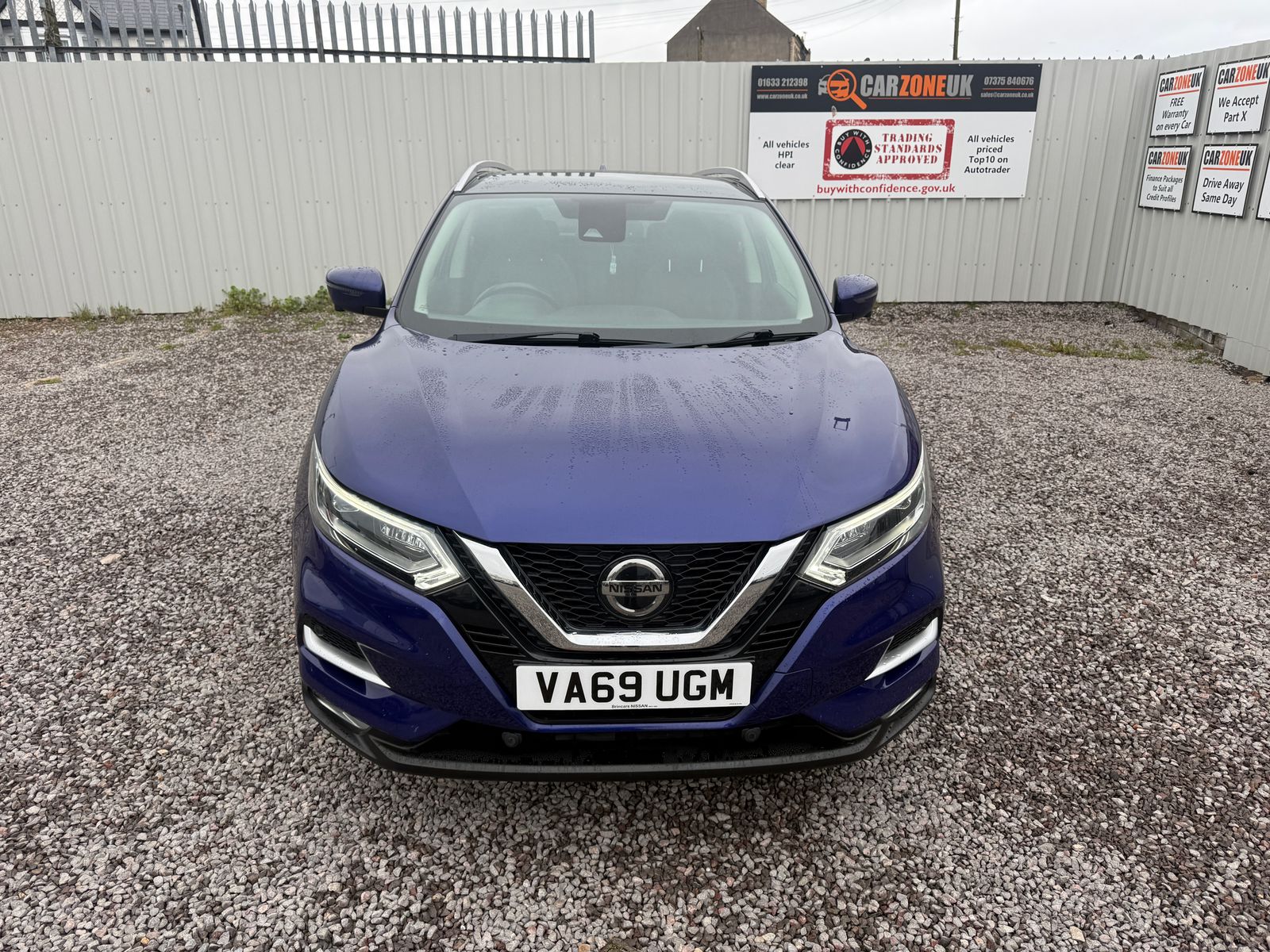 2020 Nissan Qashqai 1.3 DIG-T Tekna Euro 6 (s/s) 5dr, exterior view 3