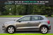 Volkswagen Polo 1.0 BlueMotion Tech Match Euro 6 (s/s) 5dr 5dr Manual 2016
