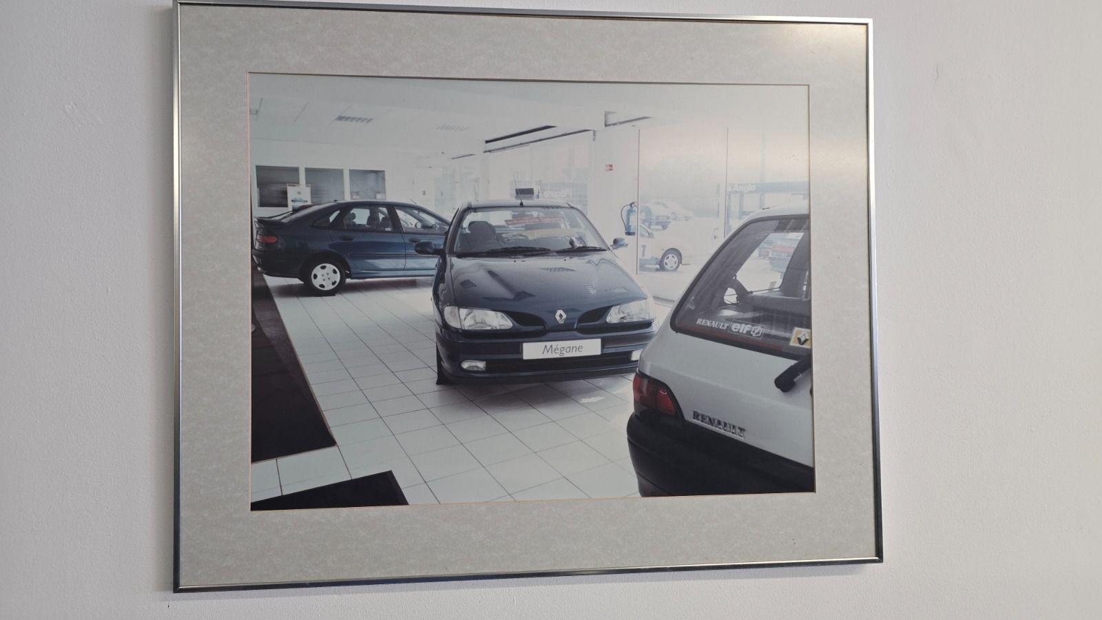 Crossways Garage Renault showroom interior with Mégane