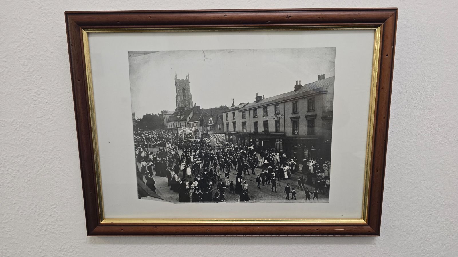Historic Halstead High Street procession