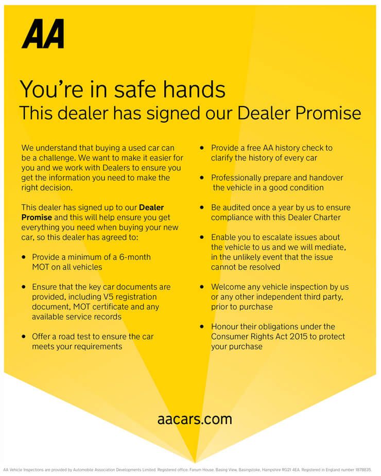 Hollins Hill Car Sales warranty