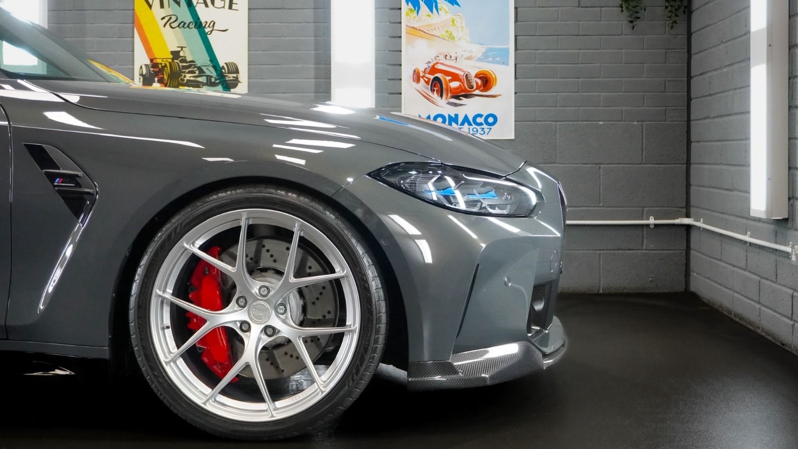 A performance wheel and brake upgrade