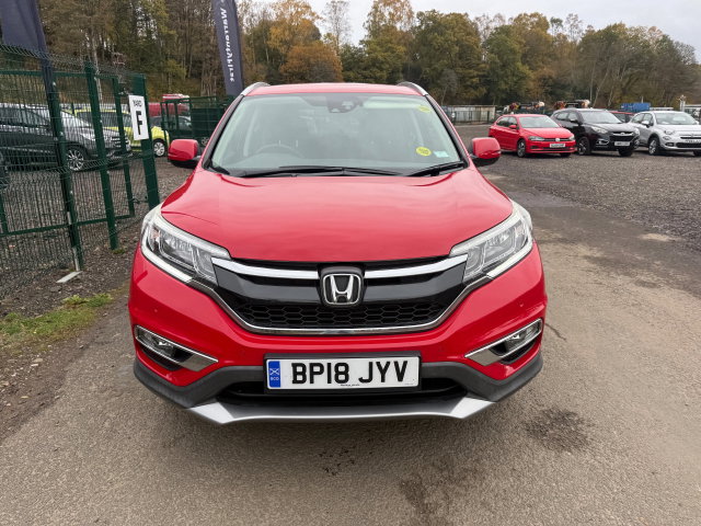 Red 2018 Honda CR-V Estate All-wheel drive Manual