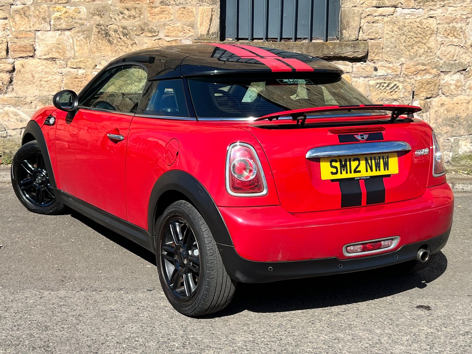 2012 MINI Coupe 1.6 Cooper Coupe 2dr Petrol Manual Euro 5 (s/s) (122 ps), exterior view 2