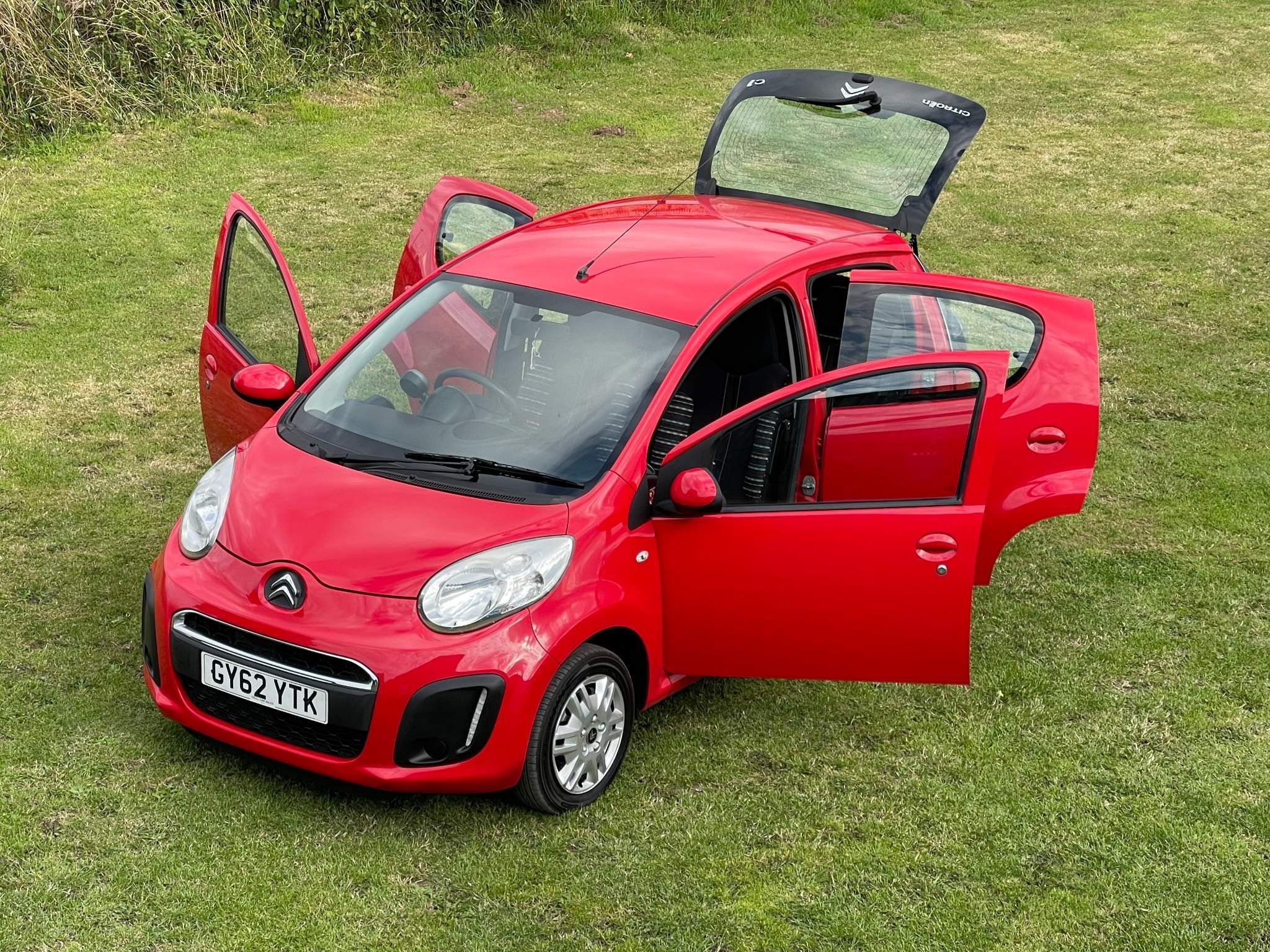 Emily's Going to past her test in this. 2013 Citroen C1 1.0 VTR+ 3 Door In  Baby Blue - Mrs MINI - Used MINI Cars for Sale