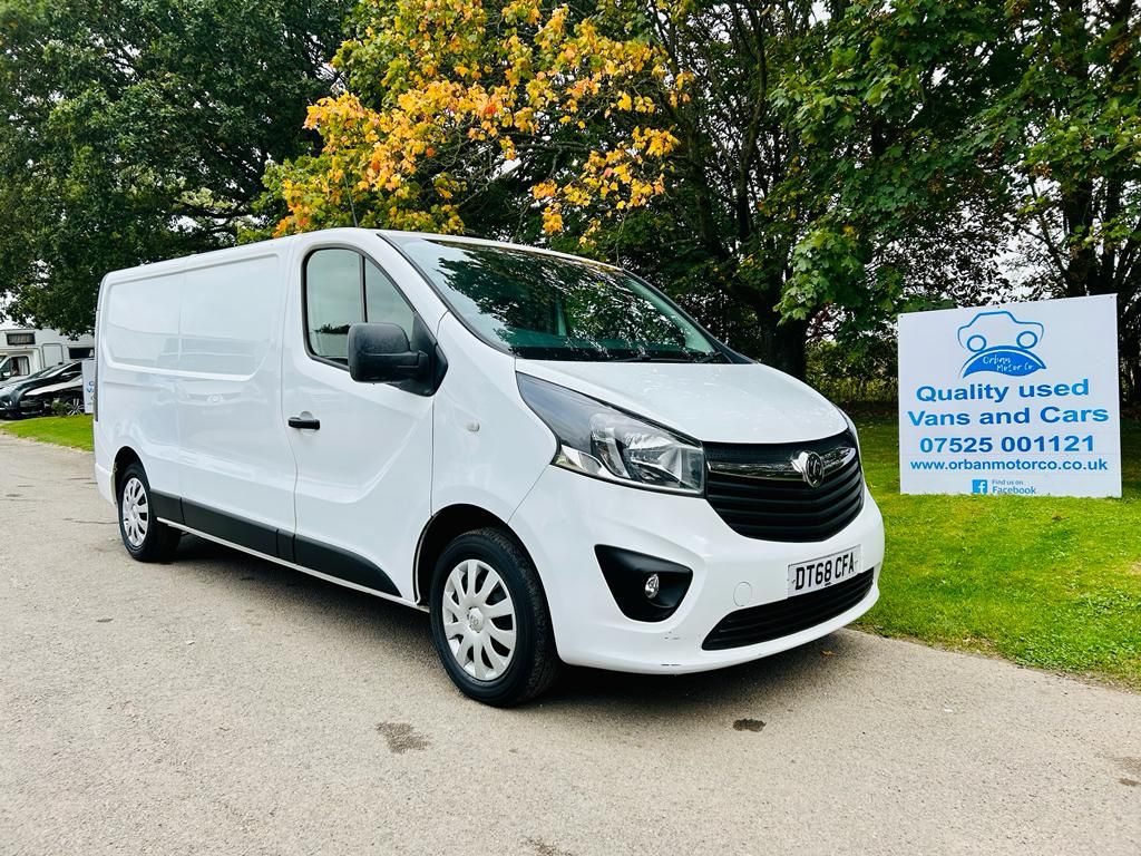 Used Vauxhall Vivaro L2H1 2900 SPORTIVE CDTI 2018 4dr Manual