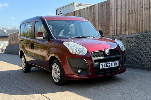 2012 doblo 1.6 multijet 16v mylife (s/s) 5dr yx62uym 57,000 miles manual diesel 54.3 mpg 2012  doblo 1.6 multijet 16v... photo