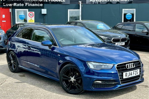 2014 A3 1.4 TFSI COD S LINE HATCHBACK 3DR PETROL MANUAL EURO 6 S... photo