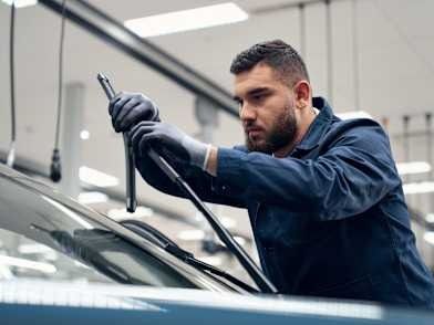 Windscreen chip repair
