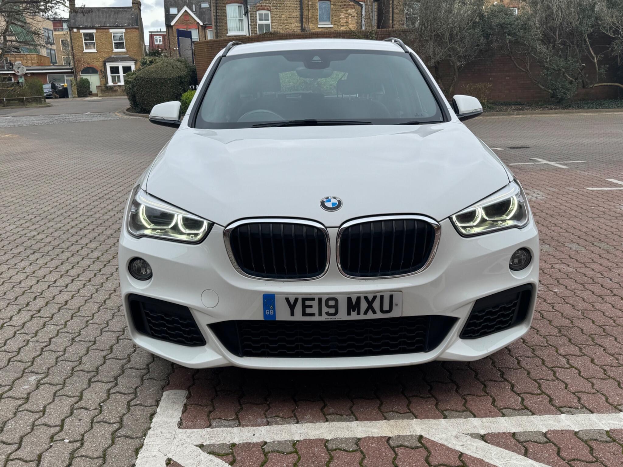 2019 BMW X1 1.5 18i GPF M Sport DCT sDrive Euro 6 (s/s) 5dr, exterior view 2