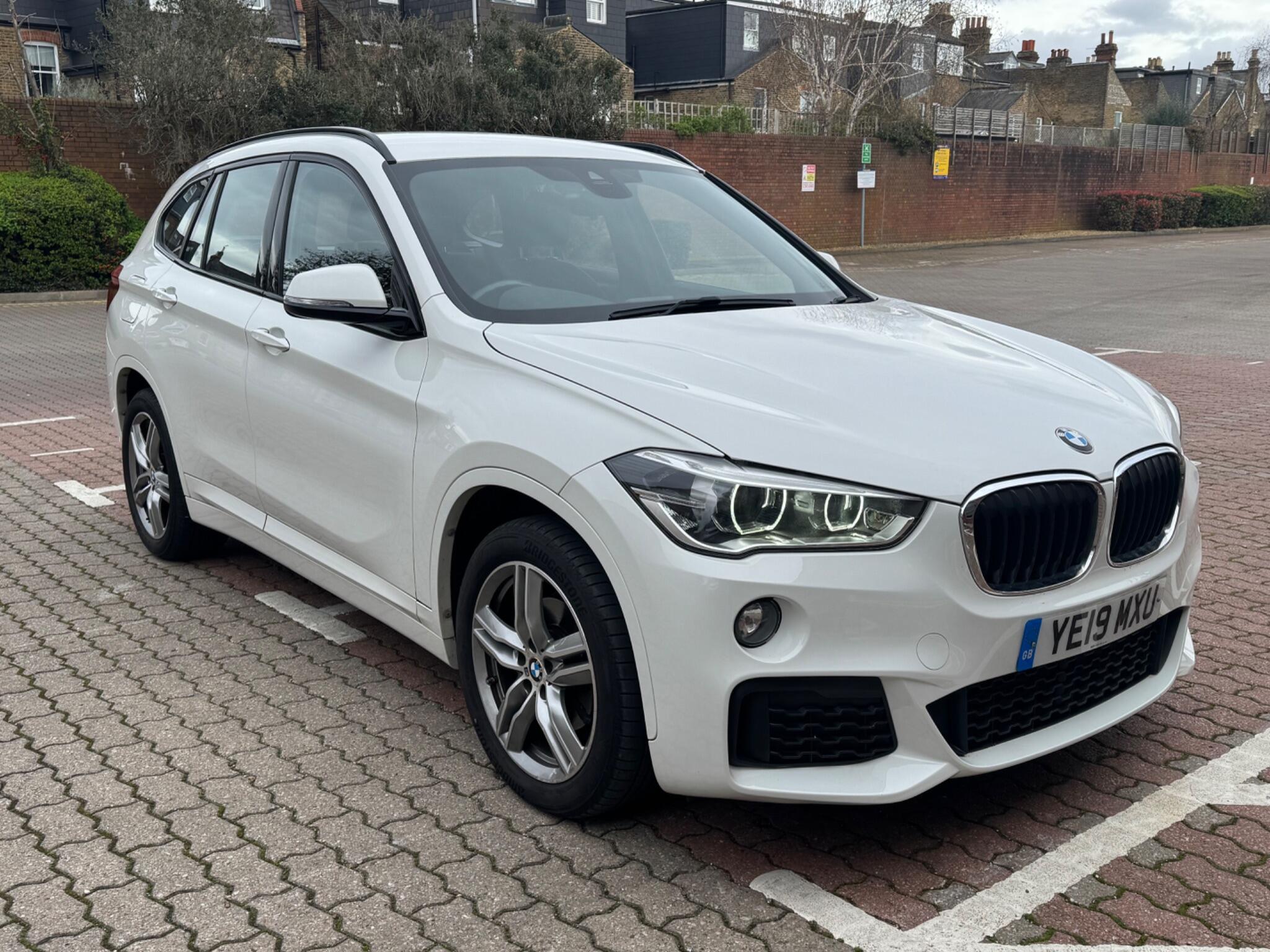2019 BMW X1 1.5 18i GPF M Sport DCT sDrive Euro 6 (s/s) 5dr, exterior view 4