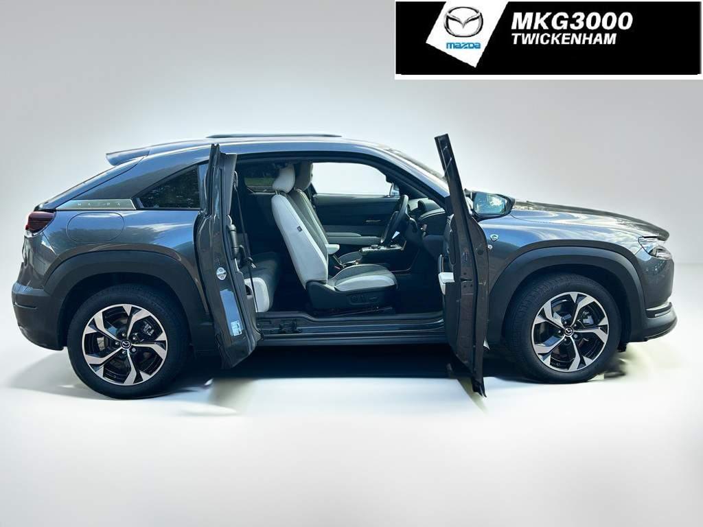 2023 Mazda MX-30 17.8kWh R-EV Exclusive-Line Auto (s/s) 5dr (Range Extender), exterior view 4
