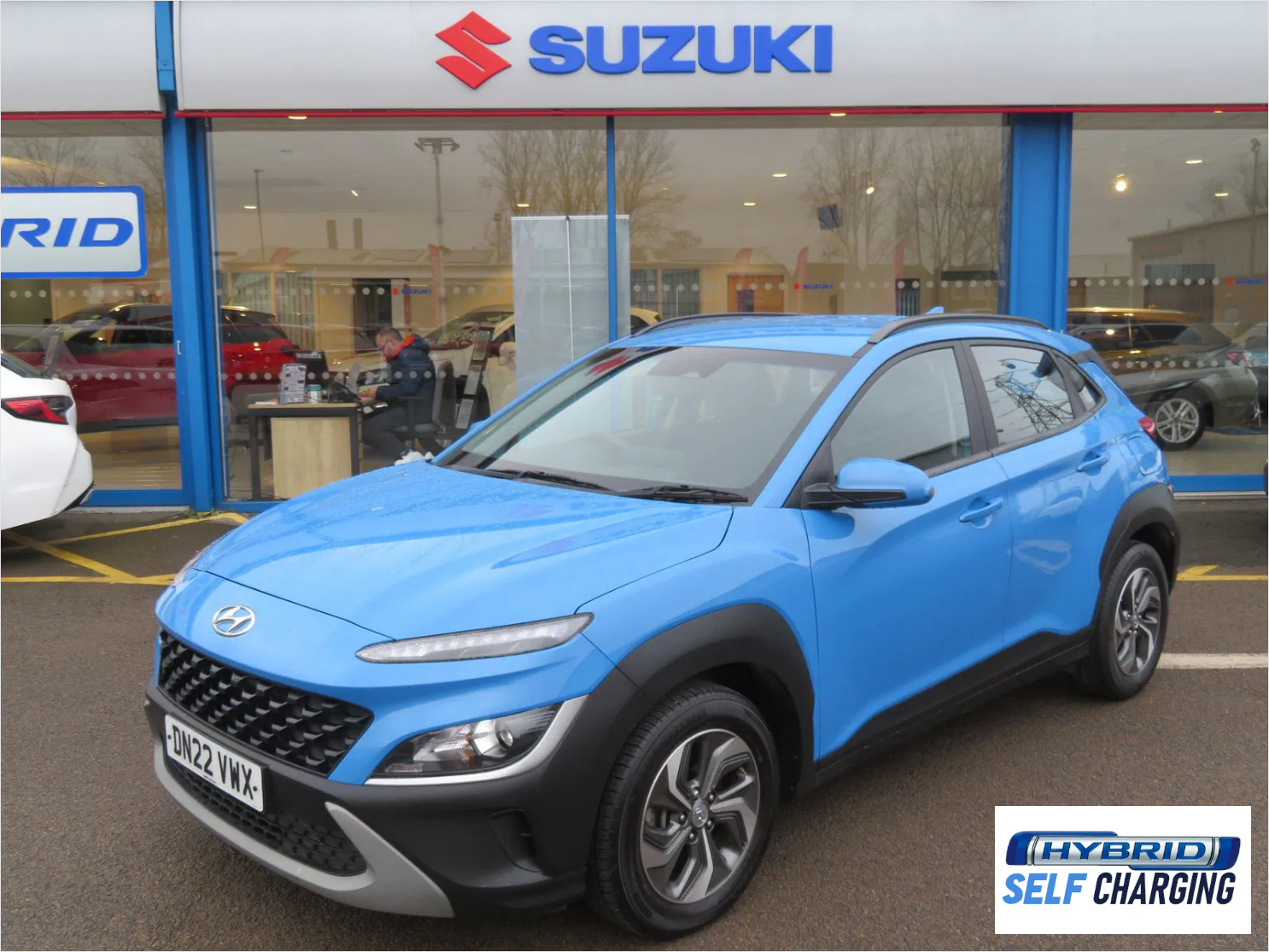 Used Hyundai Kona 1.6 GDi Hybrid SE Connect 5dr DCT 2022 5dr Automatic ...