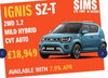 Suzuki Ignis 1.2 Dualjet 12V Hybrid SZ-T 5dr CVT 5dr Automatic 2026