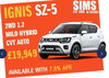 Suzuki Ignis 1.2 Dualjet 12V Hybrid SZ5 5dr CVT 5dr Automatic 2026