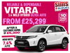 Suzuki Vitara 1.4 Boosterjet MHEV 109 Ultra 5dr Auto 5dr Automatic 2026
