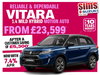 Suzuki Vitara 1.4 Hybrid Motion 5dr AGS 5dr Automatic 2026