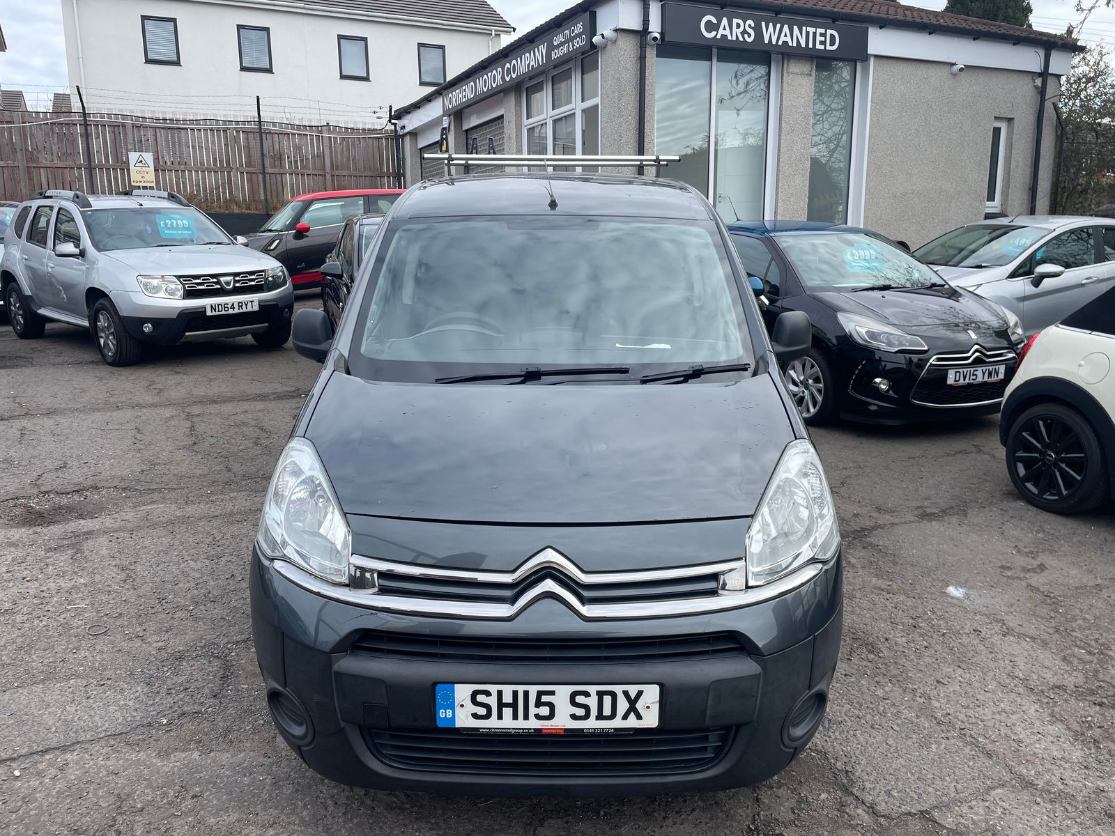 2015 Citroen Berlingo 1.6 HDi 850 Enterprise Panel Van 5dr Diesel Manual L1 (132 g/km, 90 bhp), exterior view 2