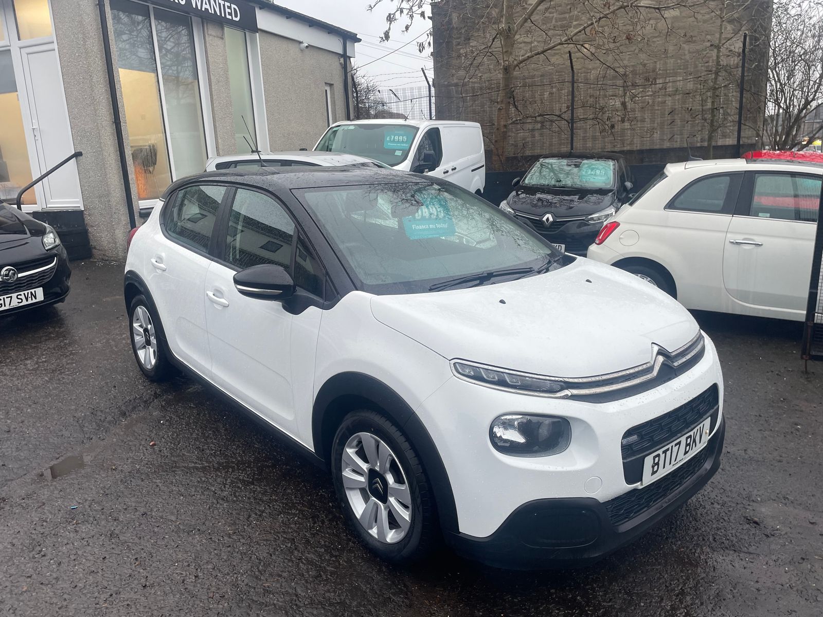 2017 Citroen C3 1.2 PureTech Feel Hatchback 5dr Petrol Manual Euro 6 (82 ps) for sale, exterior front view
