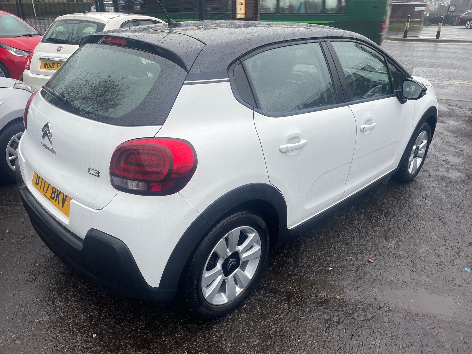 2017 Citroen C3 1.2 PureTech Feel Hatchback 5dr Petrol Manual Euro 6 (82 ps), exterior view 4