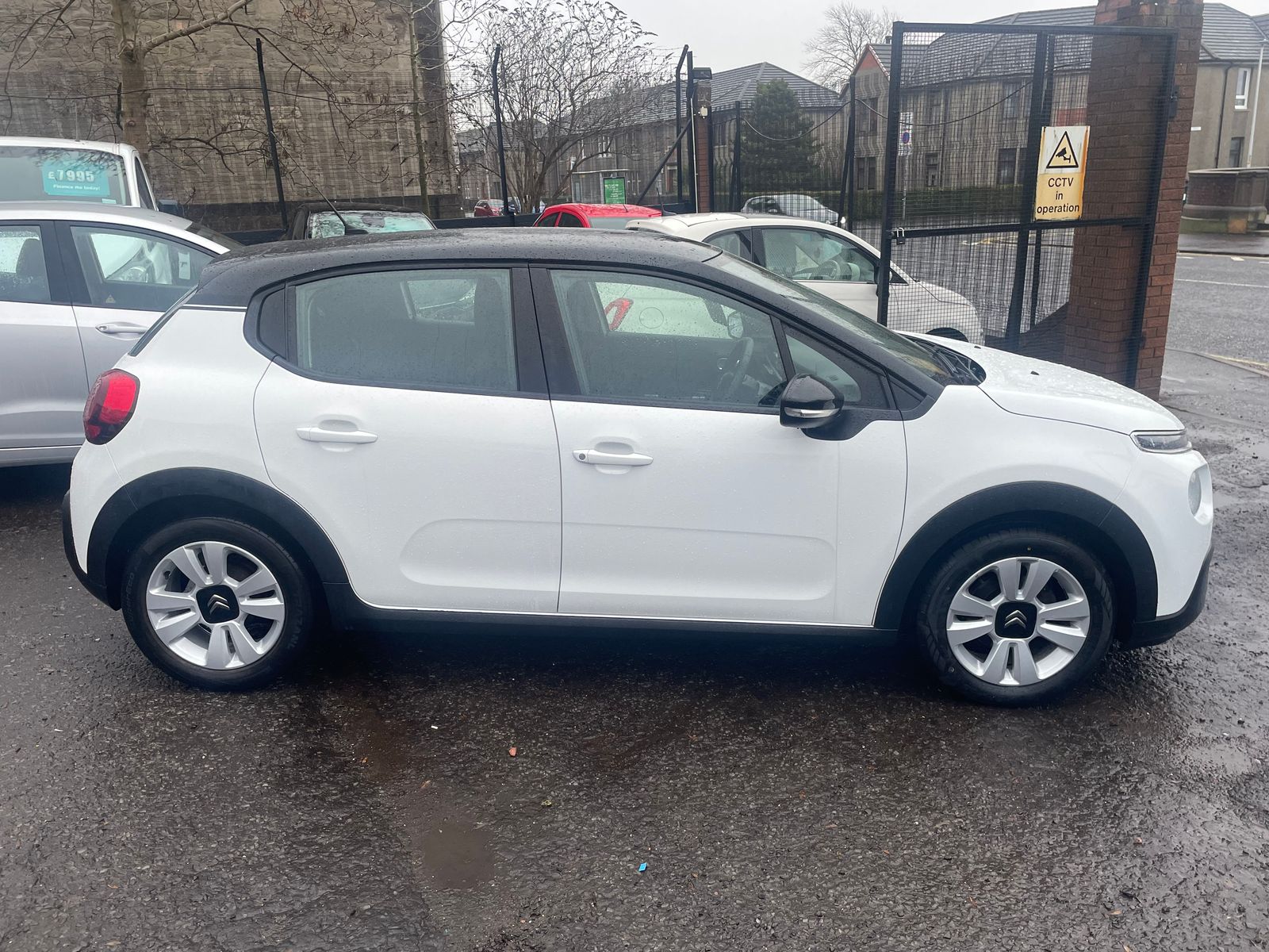 2017 Citroen C3 1.2 PureTech Feel Hatchback 5dr Petrol Manual Euro 6 (82 ps), exterior view 3