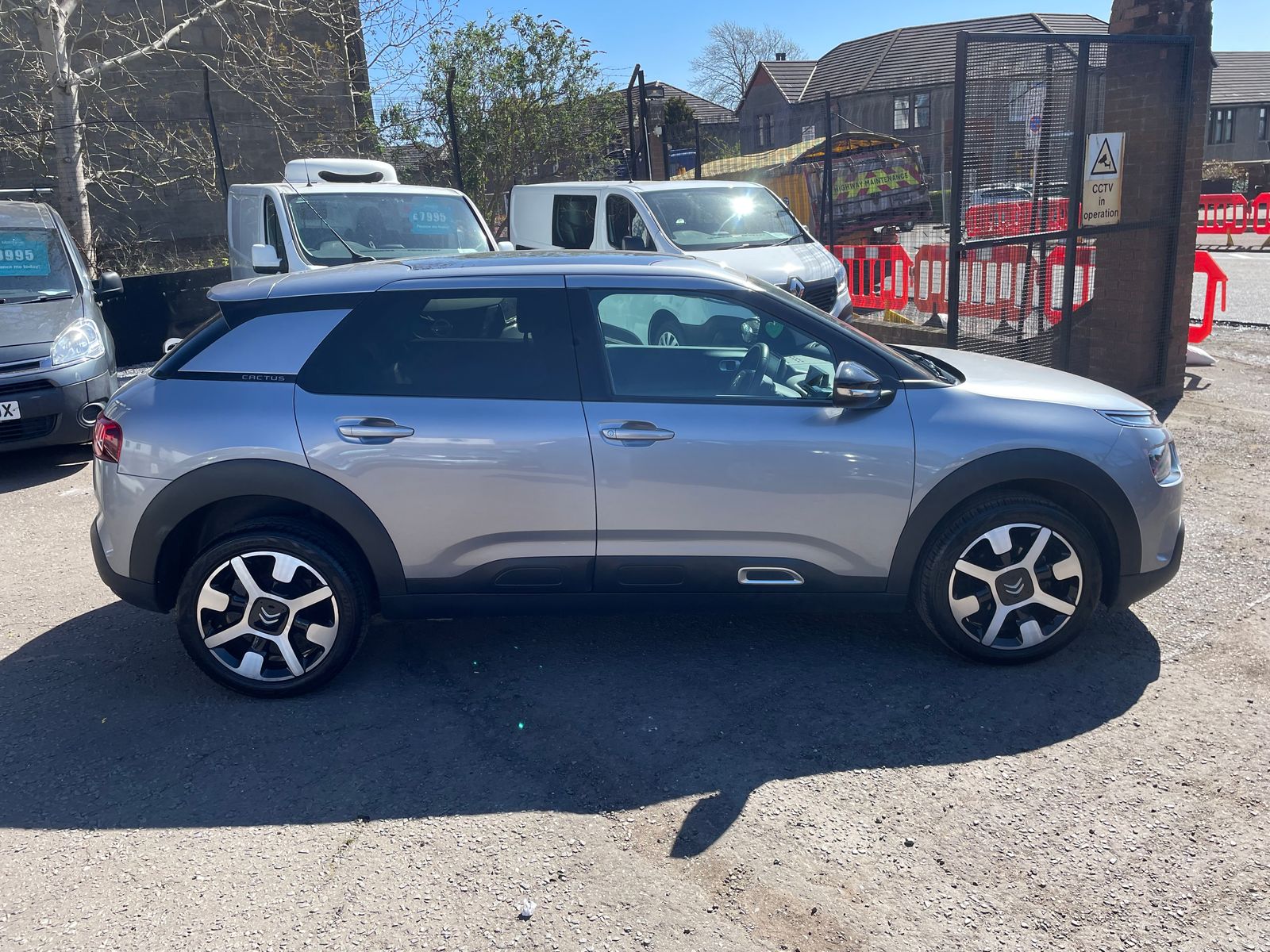 2019 Citroen C4 Cactus 1.2 PureTech GPF Flair Hatchback 5dr Petrol Manual Euro 6 (s/s) (110 ps), exterior view 3