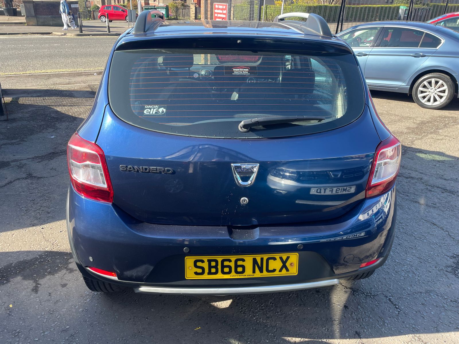 2016 Dacia Sandero Stepway 1.5 dCi Ambiance Hatchback 5dr Diesel Manual Euro 6 (s/s) (90 ps), exterior view 4