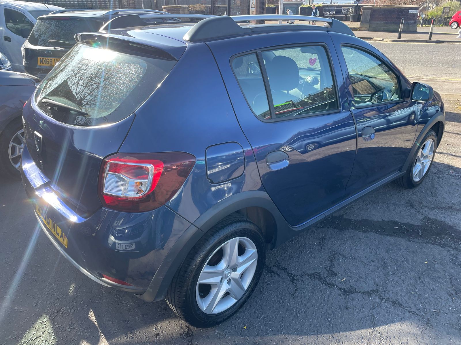 2016 Dacia Sandero Stepway 1.5 dCi Ambiance Hatchback 5dr Diesel Manual Euro 6 (s/s) (90 ps), exterior view 3