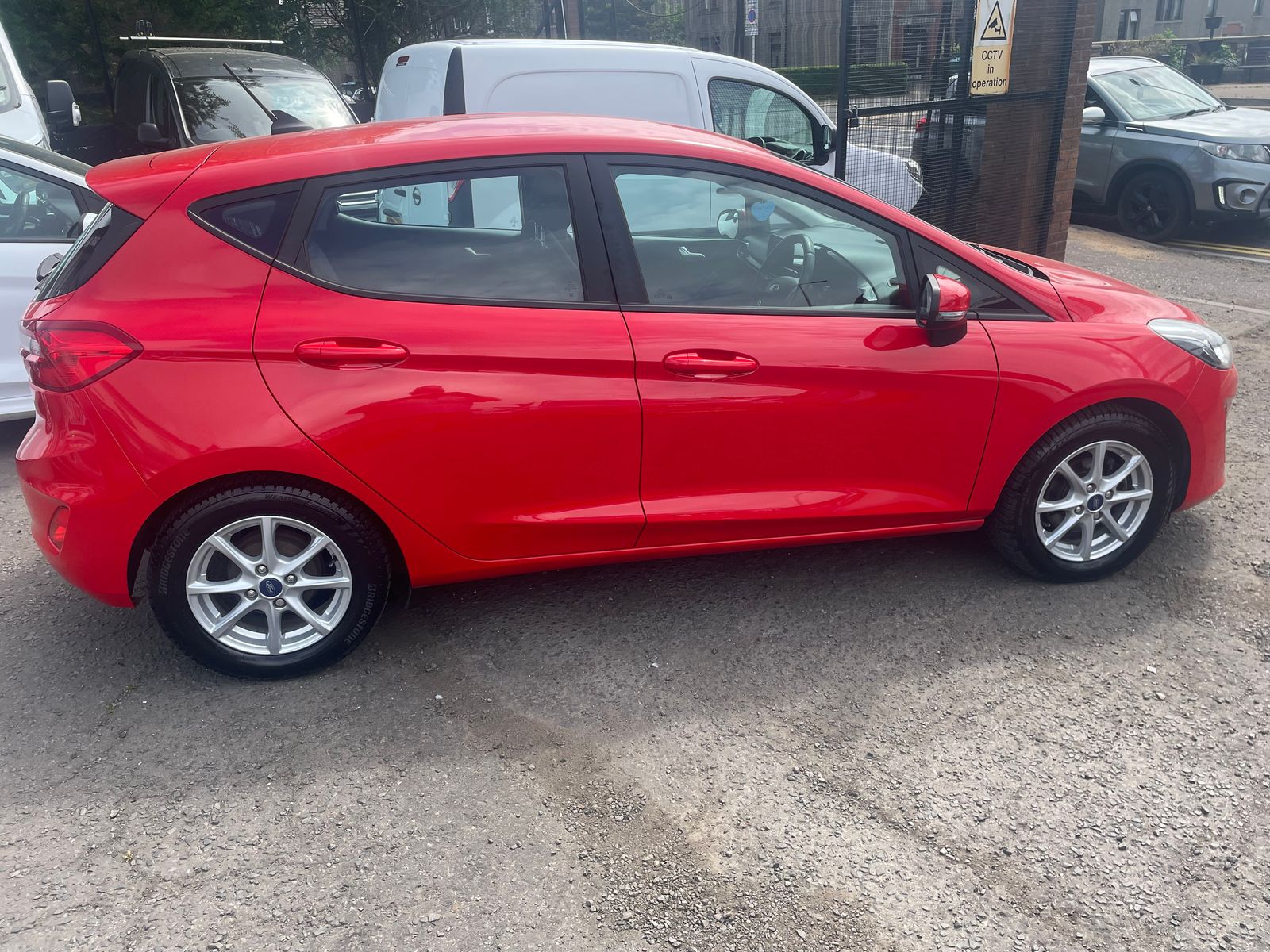 2019 Ford Fiesta 1.0T EcoBoost GPF Zetec Hatchback 5dr Petrol Manual Euro 6 (s/s) (100 ps), exterior view 3