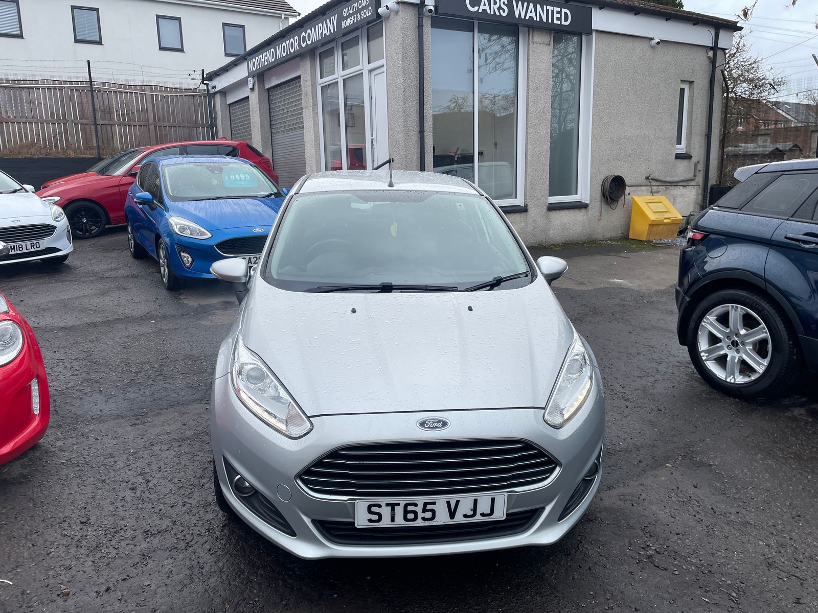 2016 Ford Fiesta 1.5 TDCi Zetec Hatchback 5dr Diesel Manual Euro 6 (75 ps), exterior view 3