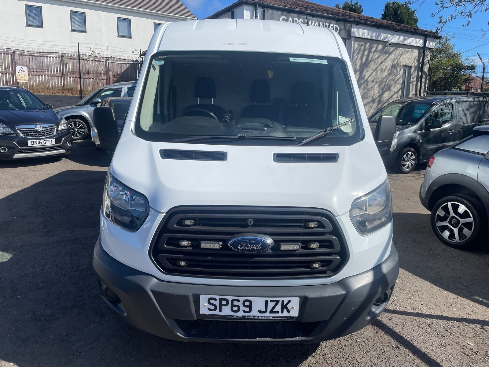 2019 Ford Transit 2.0 350 EcoBlue Panel Van 5dr Diesel Manual AWD L2 H2 Euro 6 (170 ps), exterior view 2