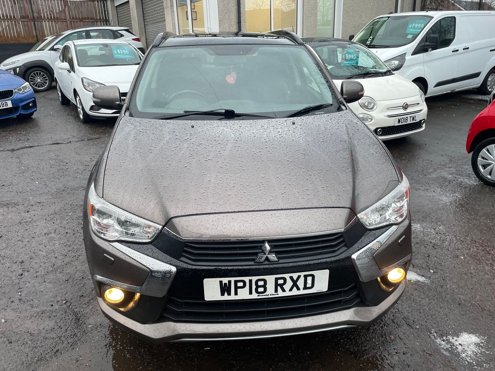 2018 Mitsubishi ASX 1.6D 4 SUV 5dr Diesel Manual 4WD Euro 6 (s/s) (112 ps), exterior view 2