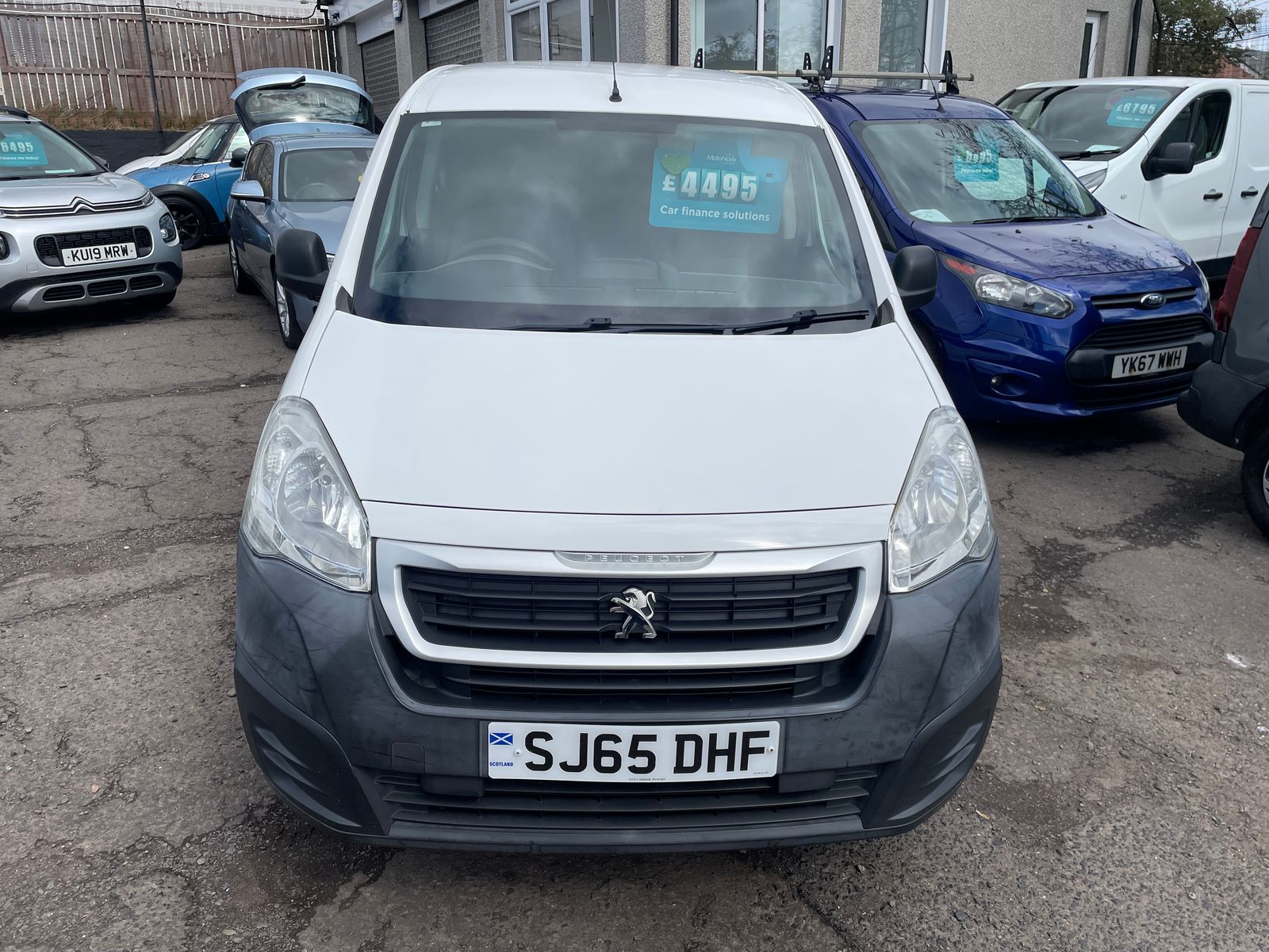 2015 Peugeot e-Partner 636 SE Panel Van 6dr Electric Automatic FWD L1 H1 (164 g/km, 47 bhp), exterior view 2