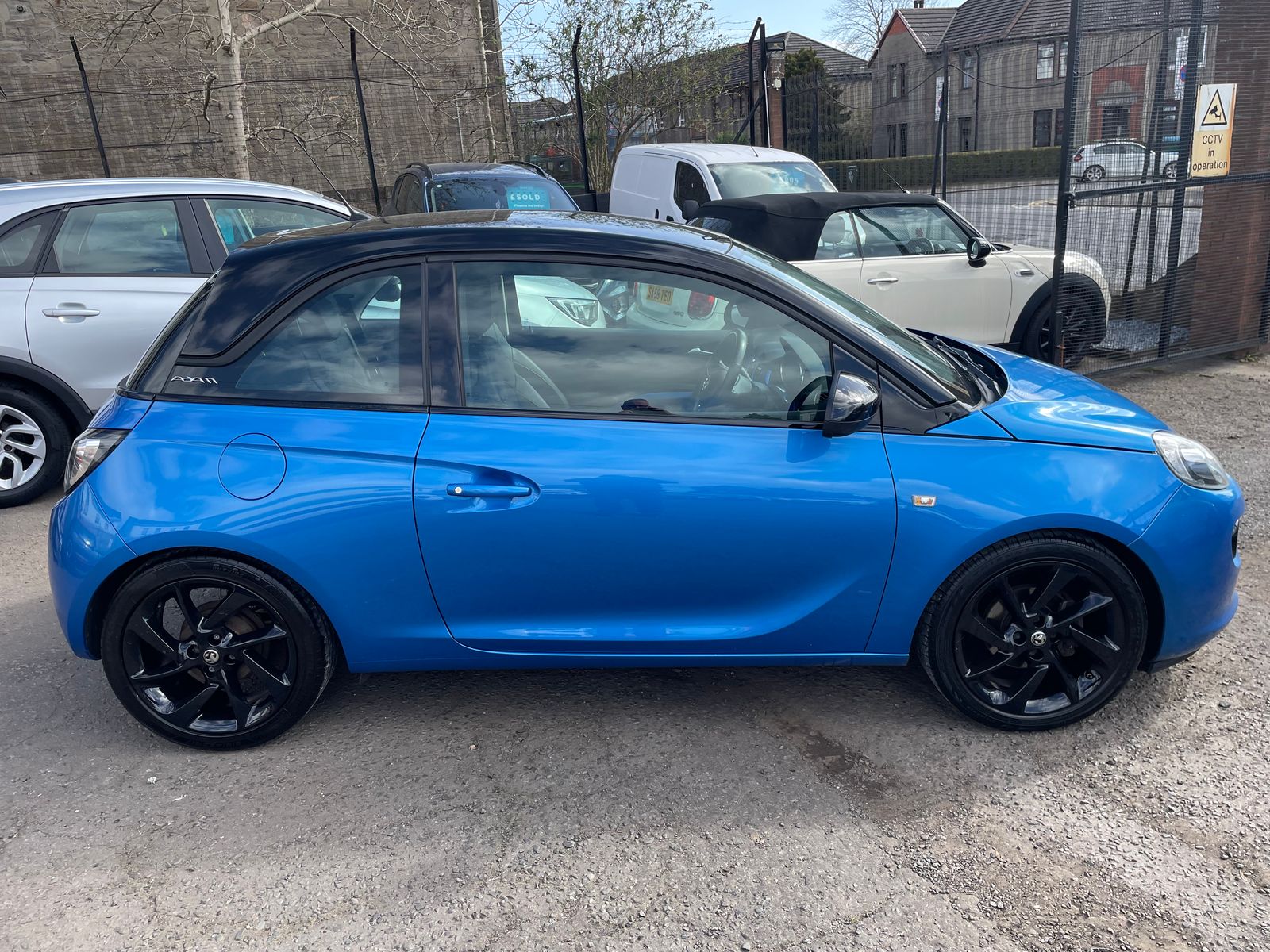 2018 Vauxhall ADAM 1.2i ecoFLEX ENERGISED Hatchback 3dr Petrol Manual Euro 6 (s/s) (70 ps), exterior view 3