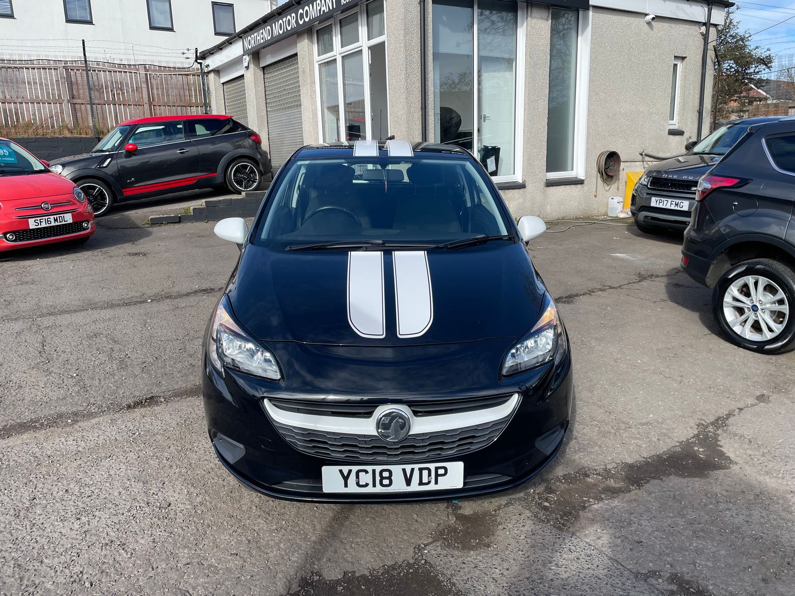 2018 Vauxhall Corsa 1.4i ecoTEC Sting Hatchback 3dr Petrol Manual Euro 6 (75 ps), exterior view 2
