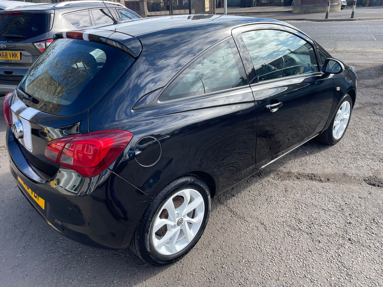 2018 Vauxhall Corsa 1.4i ecoTEC Sting Hatchback 3dr Petrol Manual Euro 6 (75 ps), exterior view 3