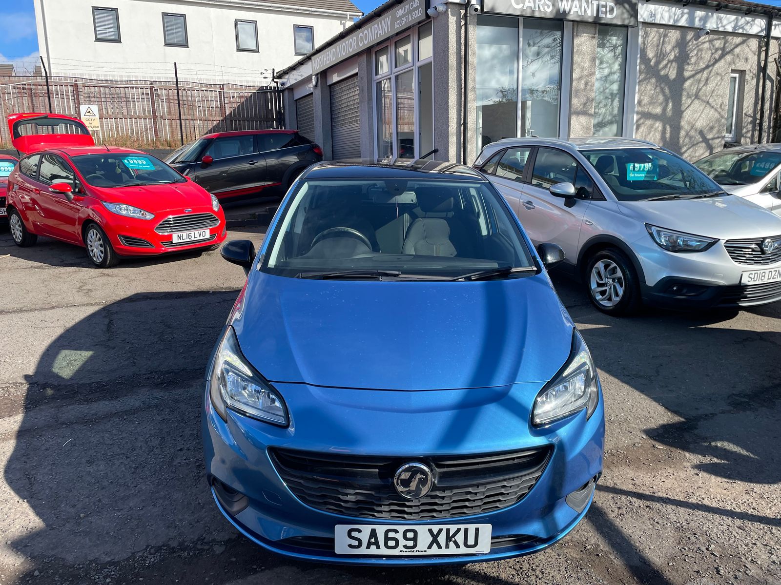 2019 Vauxhall Corsa 1.4i Griffin Hatchback 5dr Petrol Manual Euro 6 (s/s) (90 ps), exterior view 2