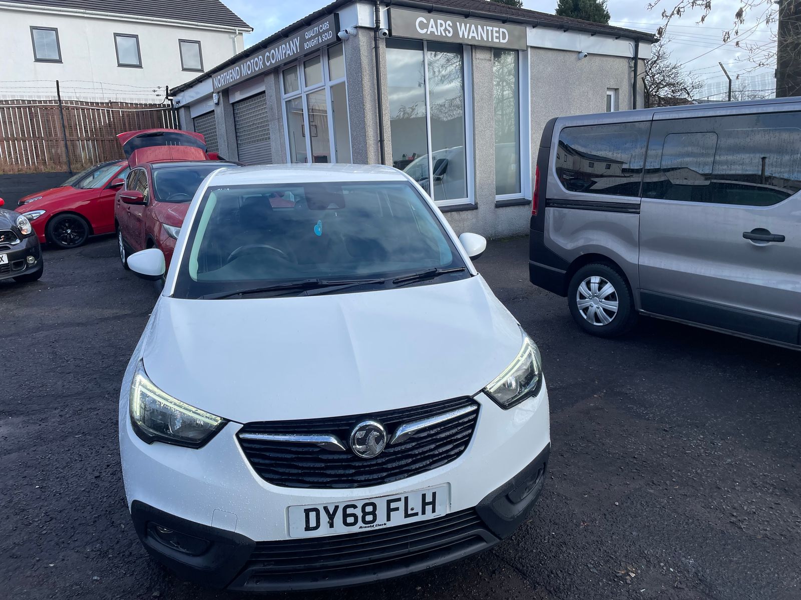 2018 Vauxhall Crossland X 1.2 SE SUV 5dr Petrol Manual Euro 6 (83 ps), exterior view 2