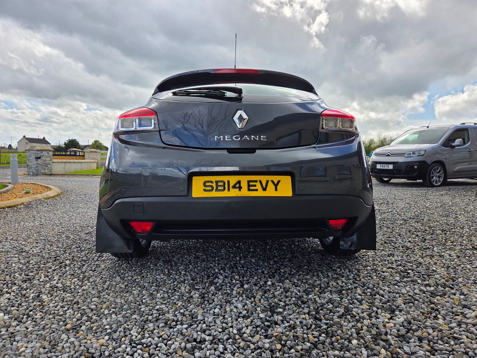 2014 Renault Megane 1.5 dCi ENERGY Dynamique TomTom Coupe 3dr Diesel Manual Euro 5 (s/s) (110 ps), exterior view 2