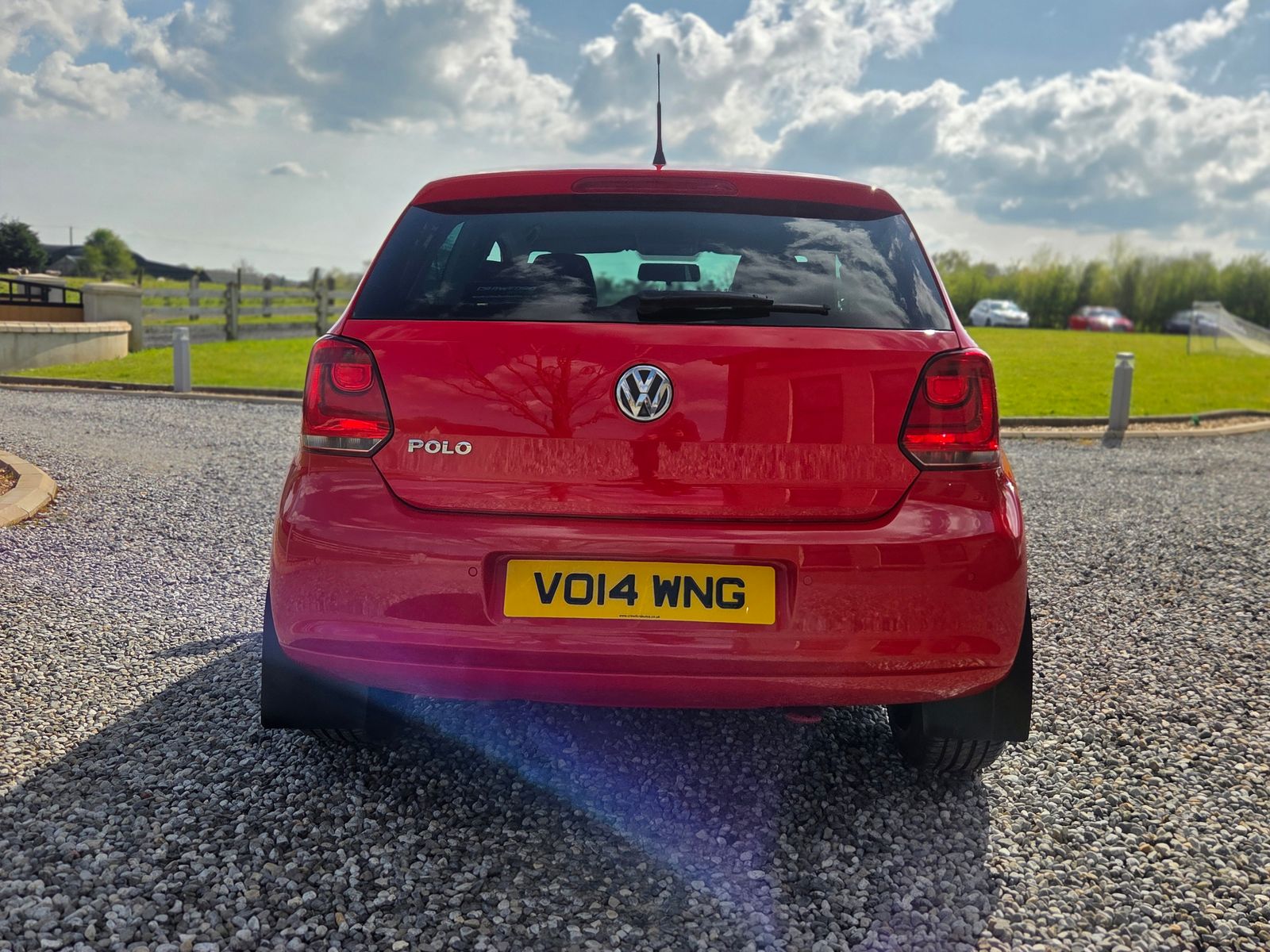 2014 Volkswagen Polo 1.2 Match Edition Hatchback 3dr Petrol Manual Euro 5 (60 ps), exterior view 4
