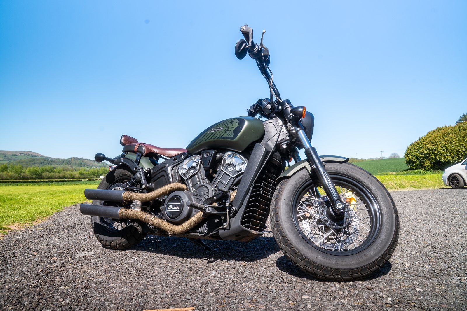 Indian Scout bobber twenty