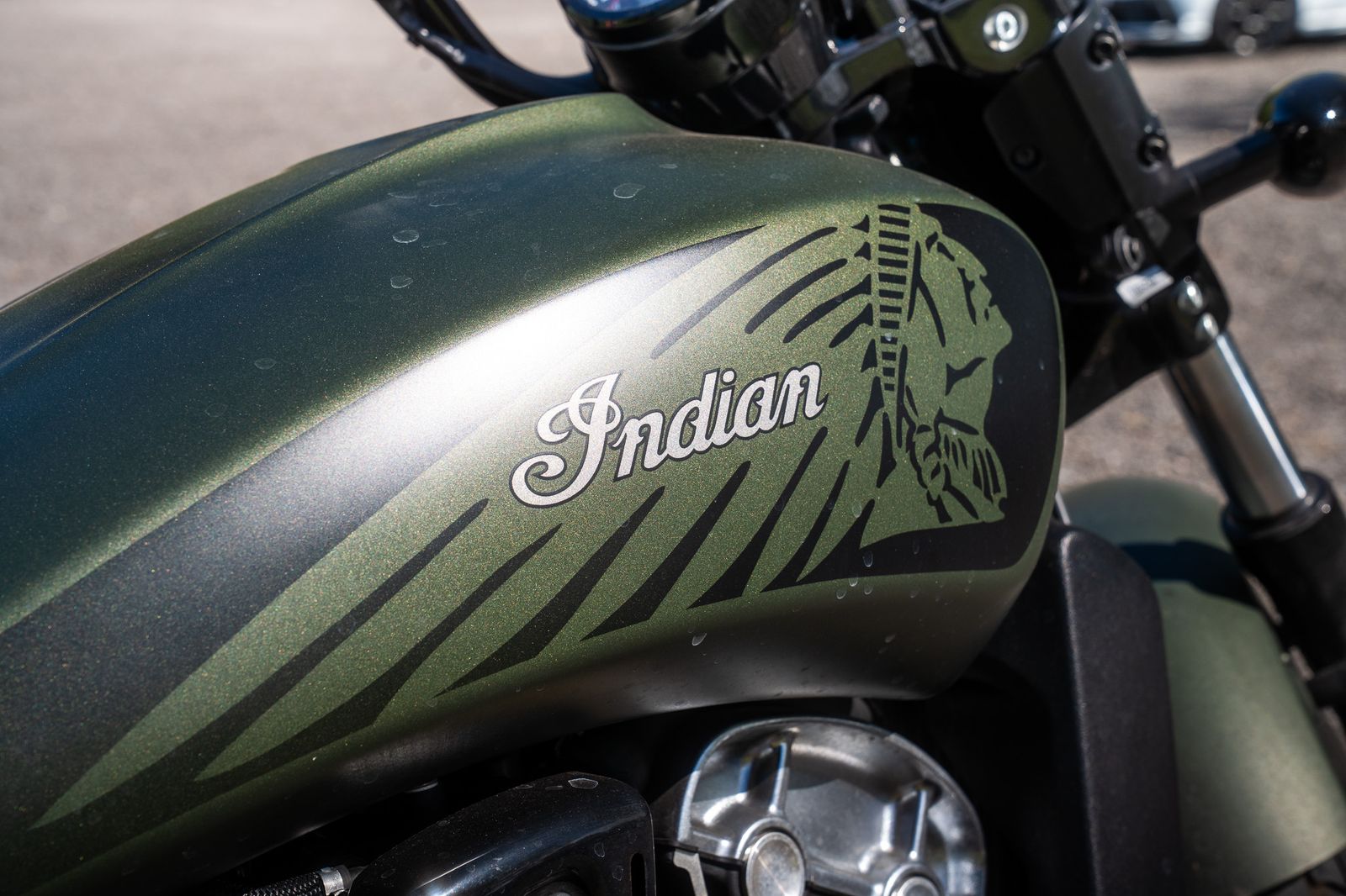 Indian Scout bobber twenty
