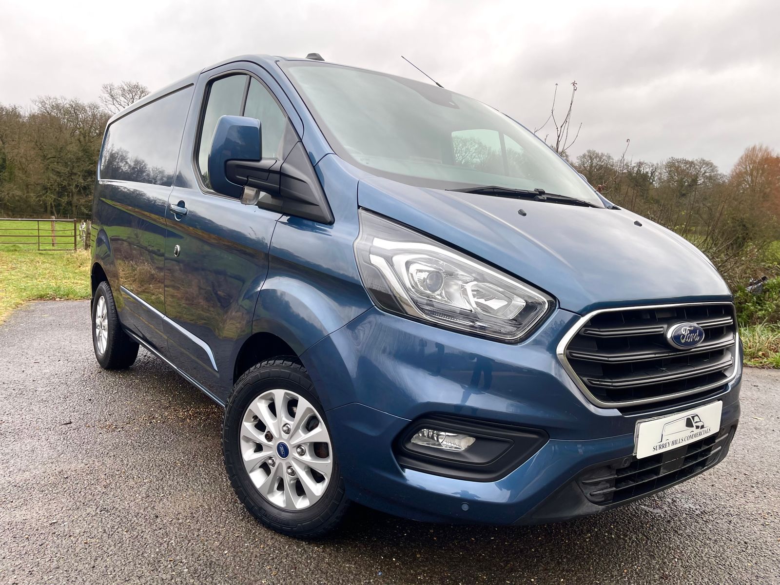 Ford transit custom hot sale limited chrome blue