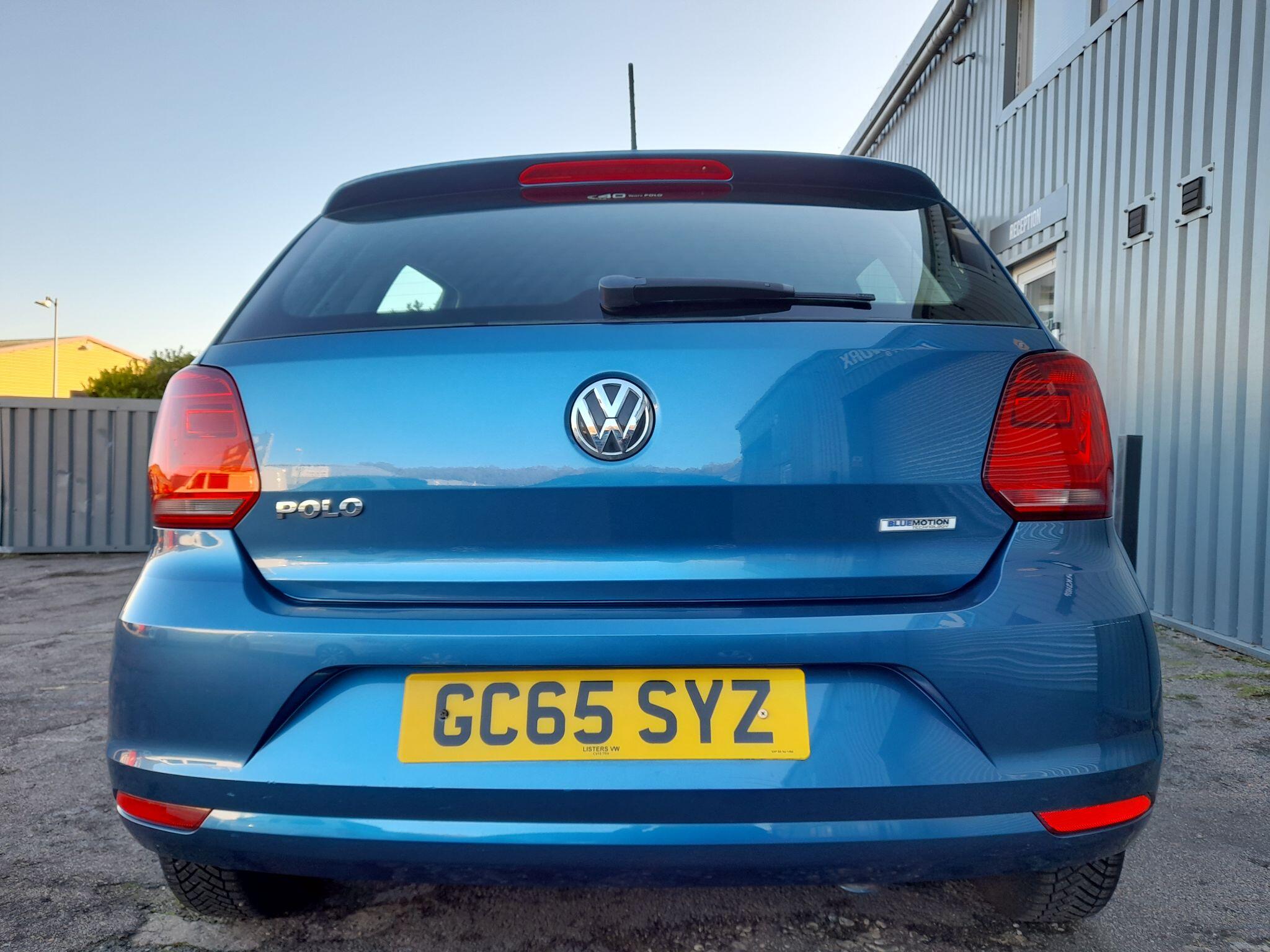 Volkswagen Polo 1.0 BlueMotion Tech S Euro 6 (s/s) 5dr (A/C) 5dr Manual 2016