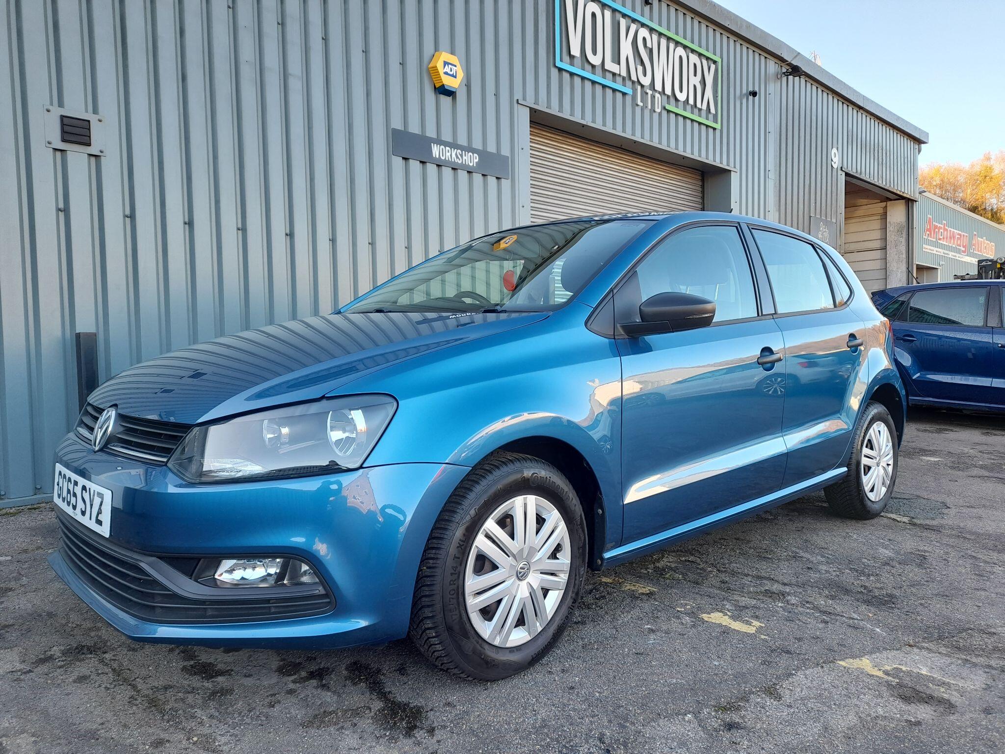 Volkswagen Polo 1.0 BlueMotion Tech S Euro 6 (s/s) 5dr (A/C) 5dr Manual 2016